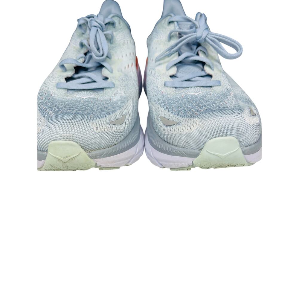 Hoka womens Clifton 8 size 11 D (wide) sneakers running shoes Blue Fog/Plein Air - Picture 9 of 12